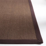 Safavieh Natural Fiber 4'-0" x 6'-0" Rug in Brown / Brown