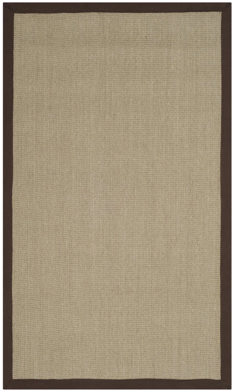 Safavieh Natural Fiber 3'-0" x 5'-0" Rug in Sage / Brown