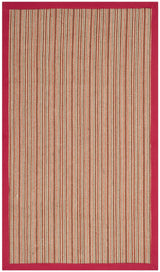 Safavieh Natural Fiber 3'-0" x 5'-0" Rug in Brown / Red