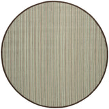 Safavieh Natural Fiber 6'-0" x 6'-0" Rug in Teal / Brown