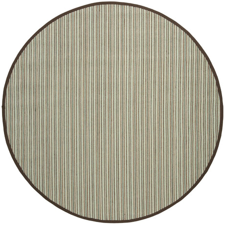 Safavieh Natural Fiber 6'-0" x 6'-0" Rug in Teal / Brown