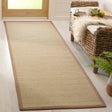 Safavieh Natural Fiber 2'-6" x 8'-0" Rug in Multi / Light Brown