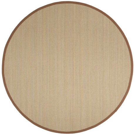 Safavieh Natural Fiber 6'-0" x 6'-0" Rug in Multi / Light Brown