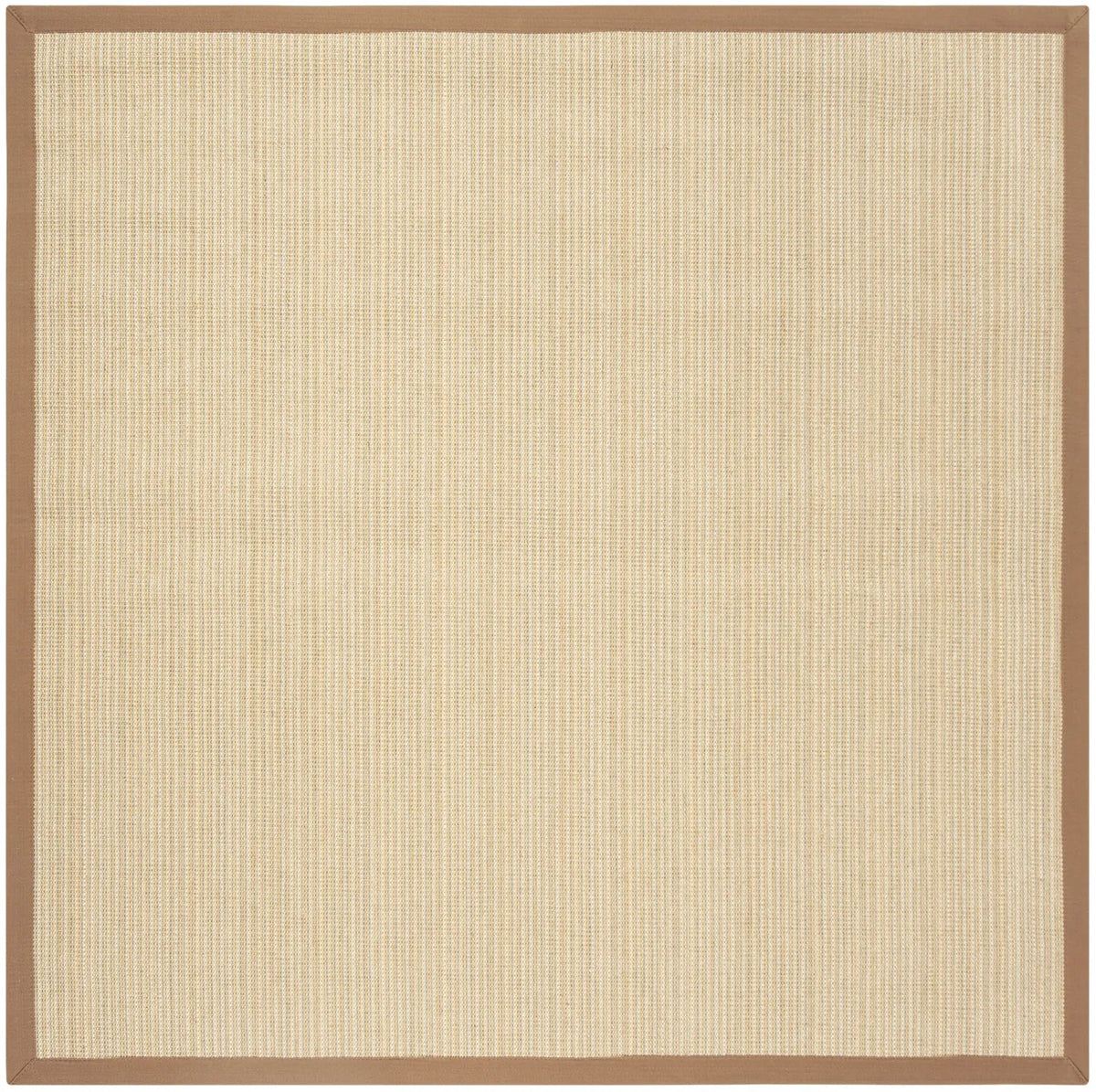 Safavieh Natural Fiber 6'-0" x 6'-0" Rug in Multi / Light Brown