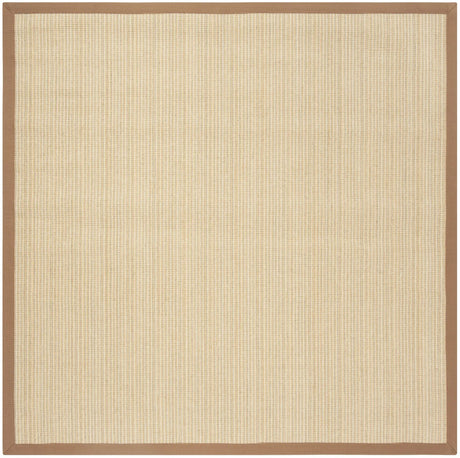 Safavieh Natural Fiber 6'-0" x 6'-0" Rug in Multi / Light Brown