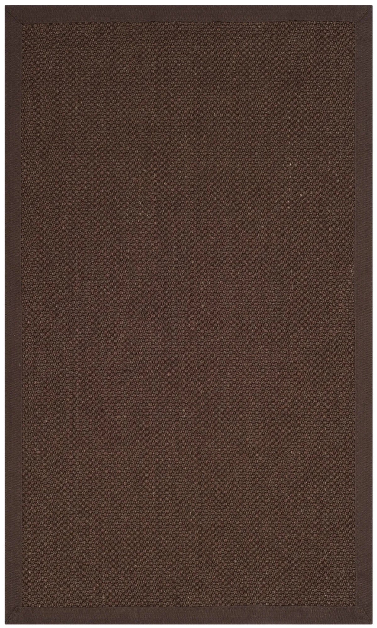 Safavieh Natural Fiber 3'-0" x 5'-0" Rug in Chocolate / Dark Brown