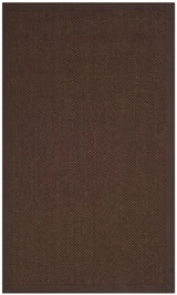 Safavieh Natural Fiber 3'-0" x 5'-0" Rug in Chocolate / Dark Brown