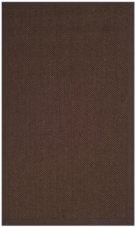 Safavieh Natural Fiber 3'-0" x 5'-0" Rug in Chocolate / Dark Brown
