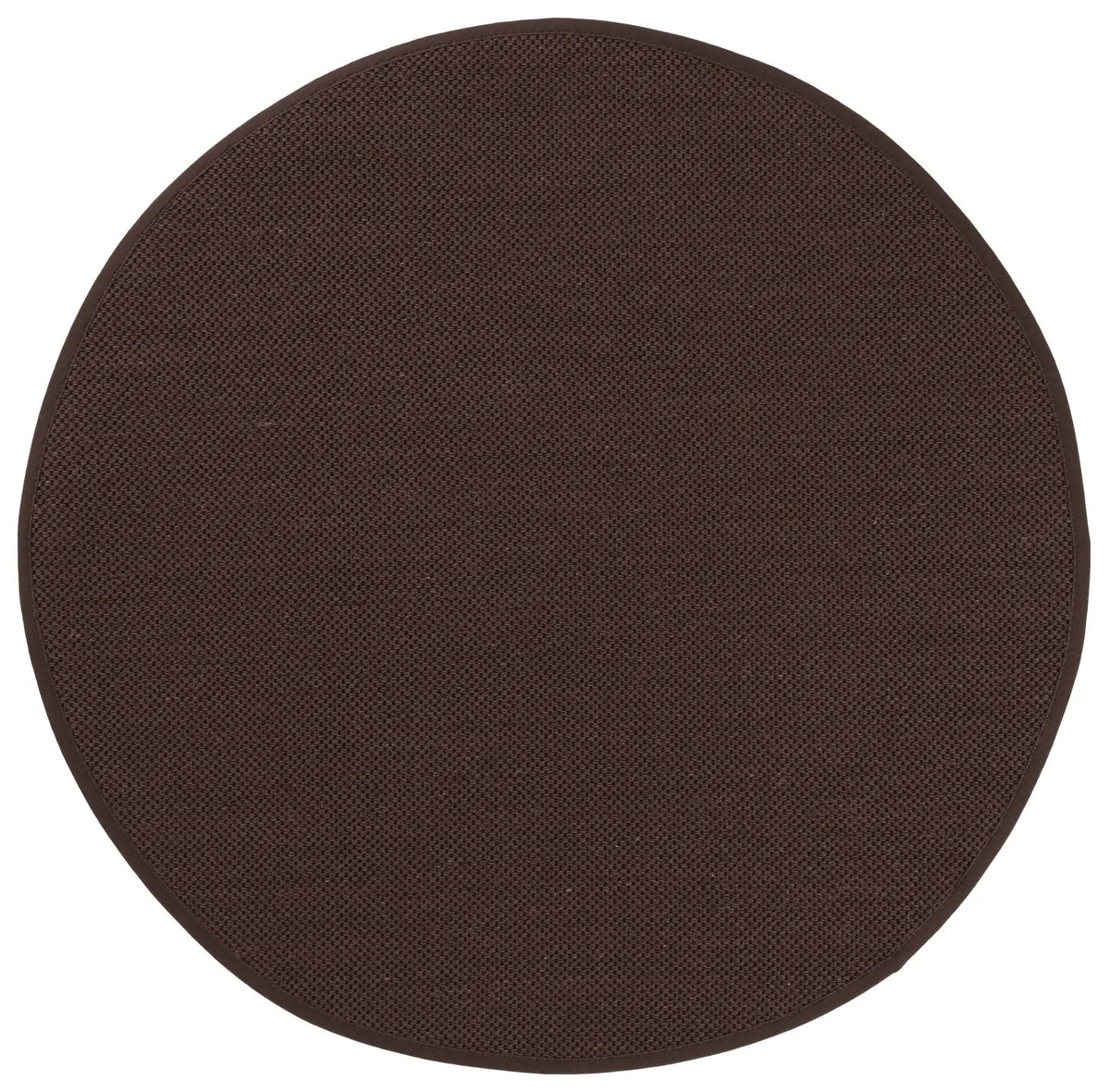 Safavieh Natural Fiber 6'-0" x 6'-0" Rug in Chocolate / Dark Brown