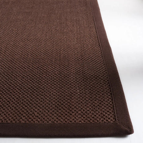 Safavieh Natural Fiber 4'-0" x 6'-0" Rug in Chocolate / Dark Brown