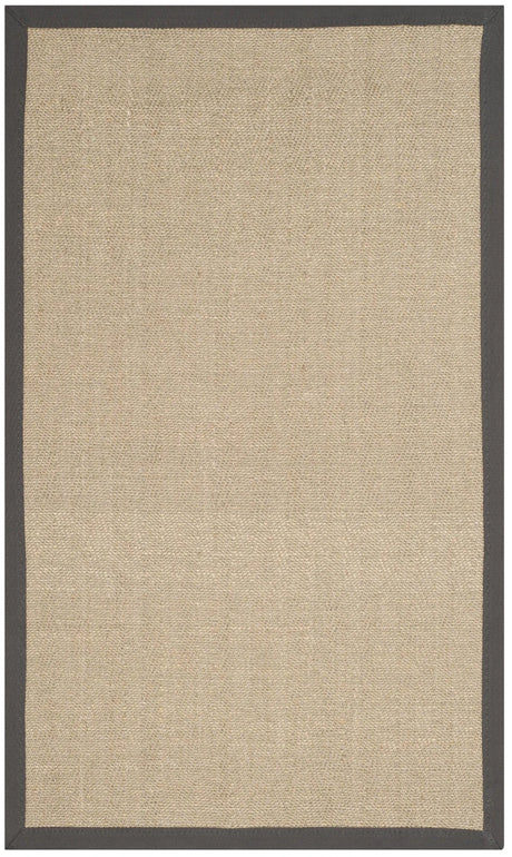 Safavieh Natural Fiber 3'-0" x 5'-0" Rug in Natural / Grey