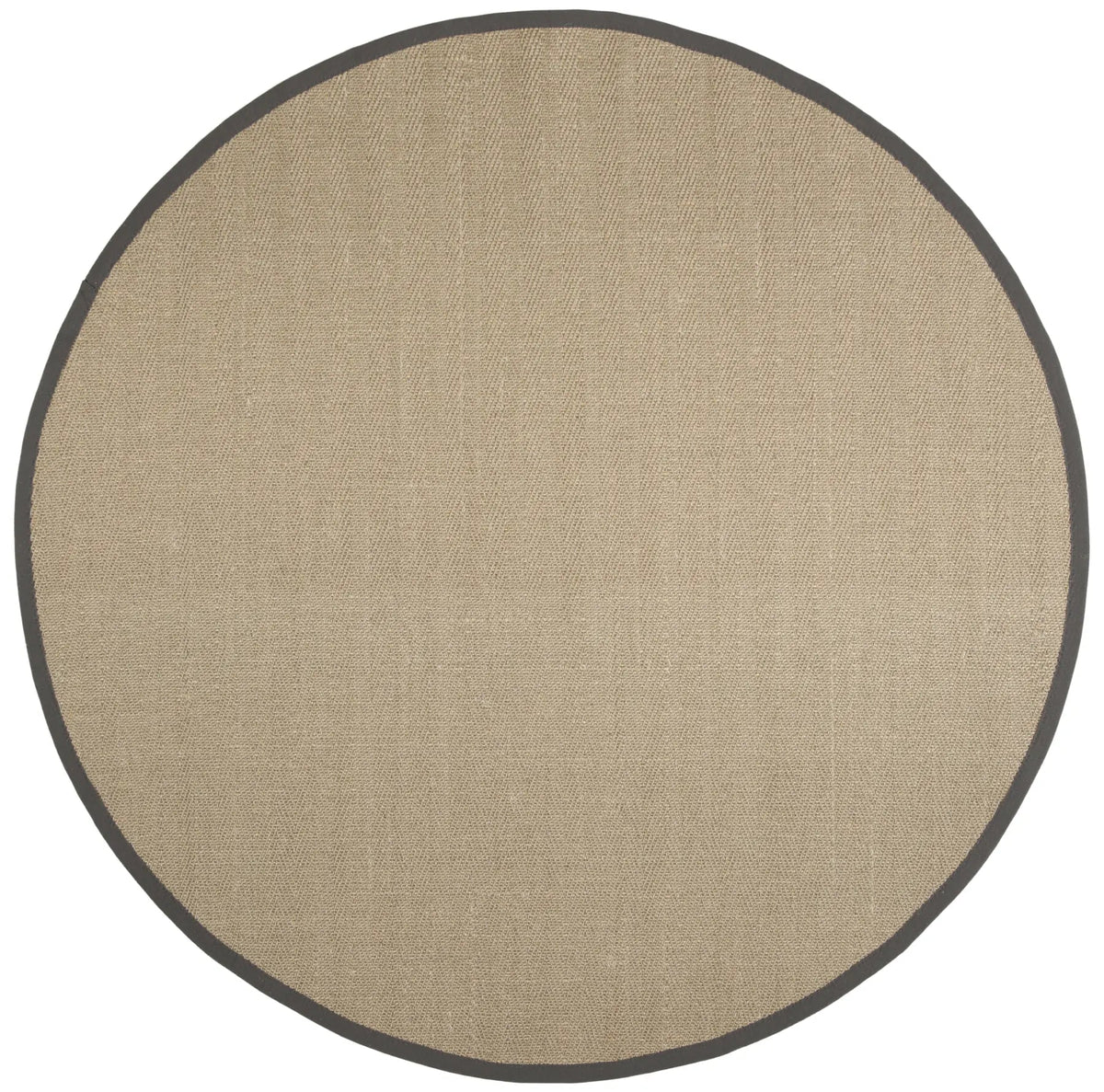 Safavieh Natural Fiber 6'-0" x 6'-0" Rug in Natural / Grey