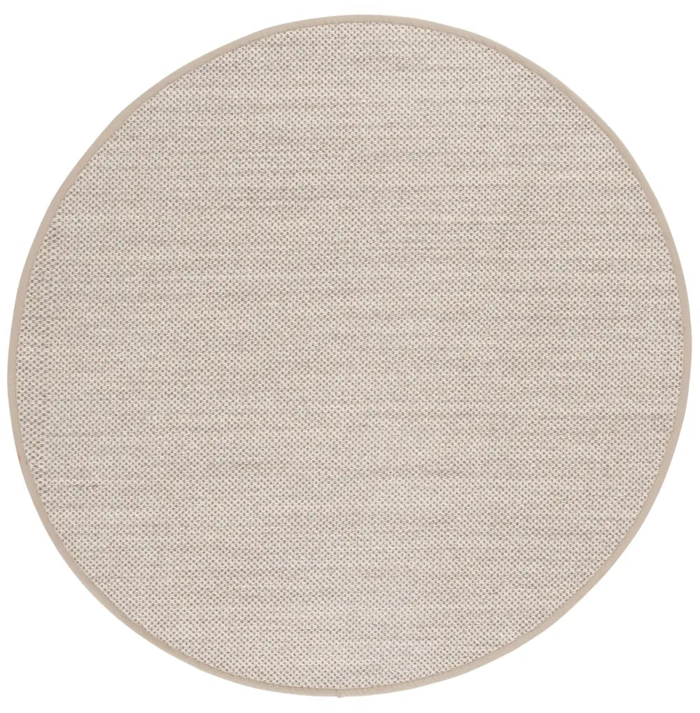 Safavieh Natural Fiber 6'-0" x 6'-0" Rug in Marble / Beige