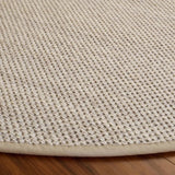 Safavieh Natural Fiber 6'-0" x 6'-0" Rug in Marble / Beige