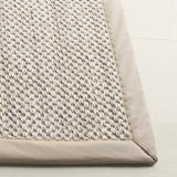 Safavieh Natural Fiber 4'-0" x 6'-0" Rug in Marble / Beige