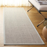 Safavieh Natural Fiber 2'-6" x 8'-0" Rug in Marble / Beige