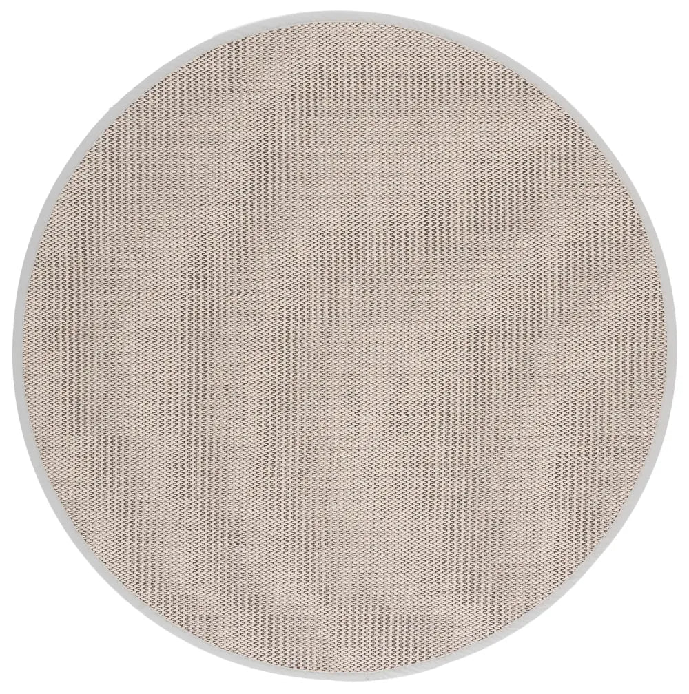 Safavieh Natural Fiber 6'-0" x 6'-0" Rug in Marble / Beige