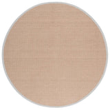 Safavieh Natural Fiber 6'-0" x 6'-0" Rug in Natural / Beige