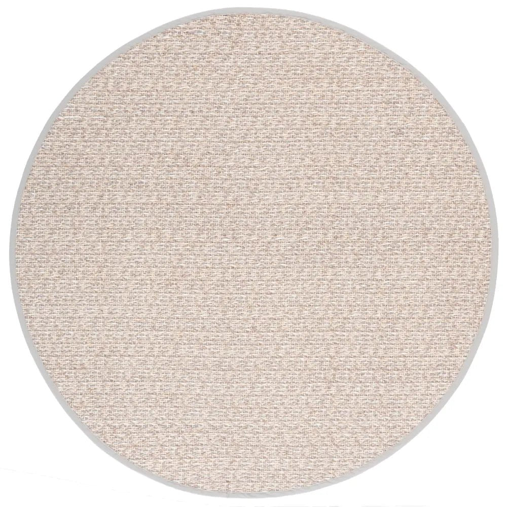 Safavieh Natural Fiber 6'-0" x 6'-0" Rug in Marble / Beige