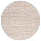 Safavieh Natural Fiber 6'-0" x 6'-0" Rug in Marble / Beige