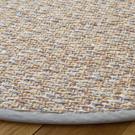 Safavieh Natural Fiber 6'-0" x 6'-0" Rug in Marble / Beige