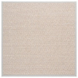 Safavieh Natural Fiber 6'-0" x 6'-0" Rug in Marble / Beige