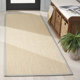 Safavieh Natural Fiber 2'-6" x 8'-0" Rug in Marble / Beige
