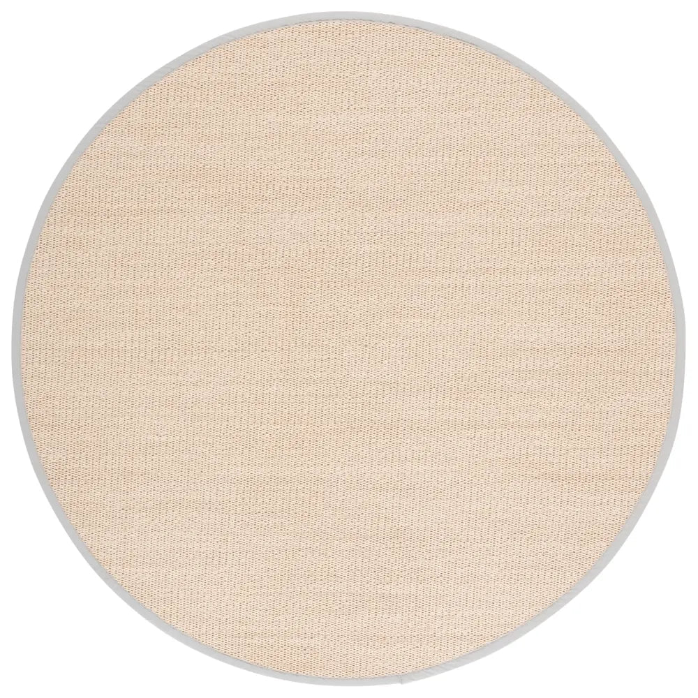 Safavieh Natural Fiber 6'-0" x 6'-0" Rug in Marble / Beige