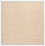 Safavieh Natural Fiber 6'-0" x 6'-0" Rug in Marble / Beige