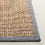 Safavieh Natural Fiber 4'-0" x 6'-0" Rug in Maize / Brown