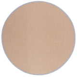Safavieh Natural Fiber 6'-0" x 6'-0" Rug in Maize / Brown