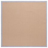 Safavieh Natural Fiber 6'-0" x 6'-0" Rug in Maize / Brown