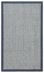 Safavieh Natural Fiber 3'-0" x 5'-0" Rug in Natural / Dark Grey