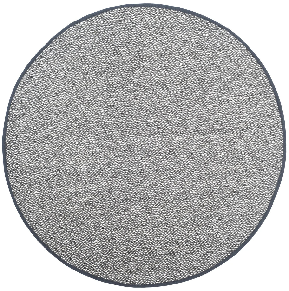Safavieh Natural Fiber 6'-0" x 6'-0" Rug in Natural / Dark Grey