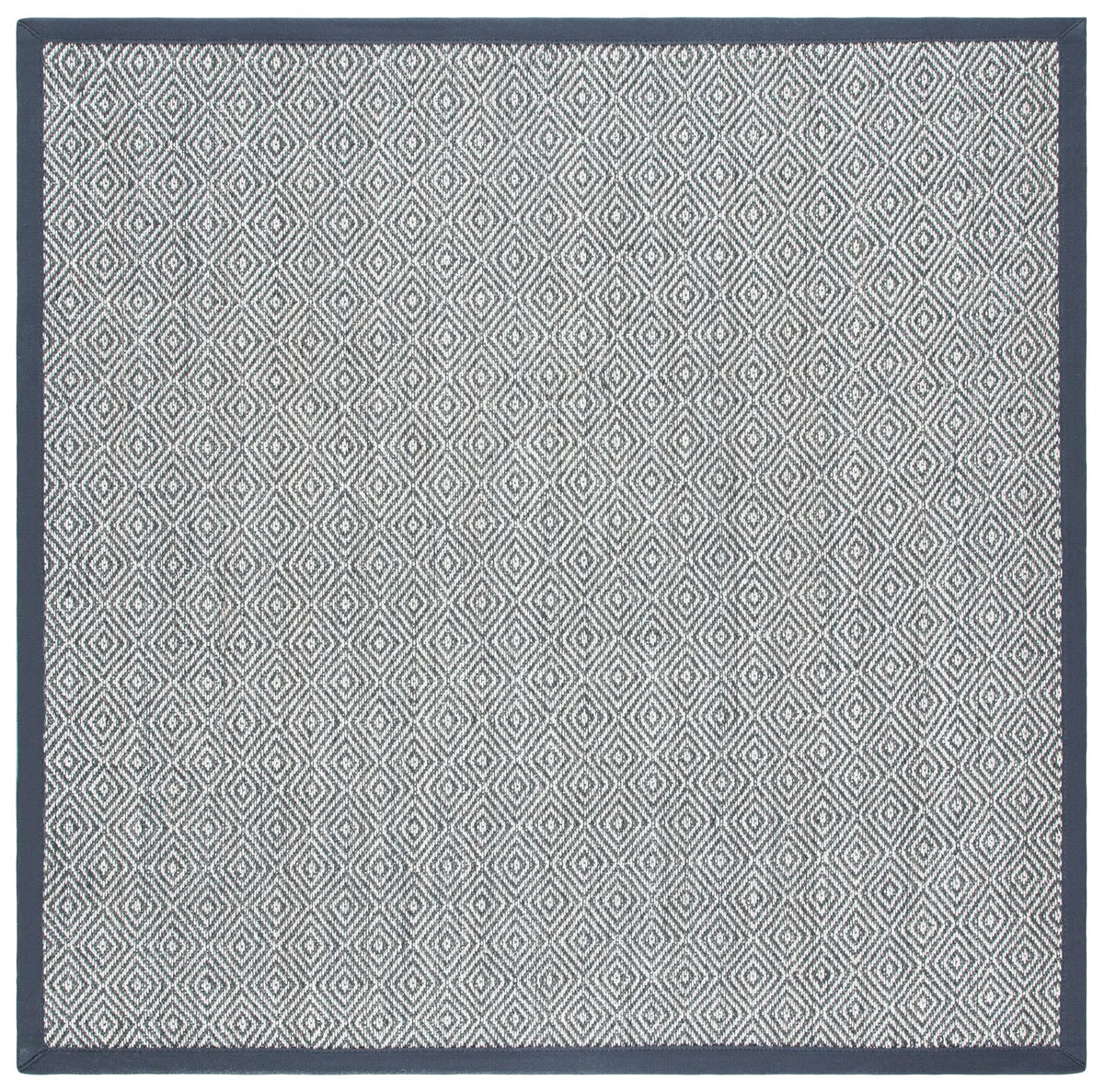 Safavieh Natural Fiber 6'-0" x 6'-0" Rug in Natural / Dark Grey
