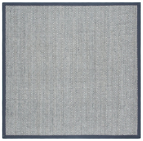 Safavieh Natural Fiber 6'-0" x 6'-0" Rug in Natural / Dark Grey