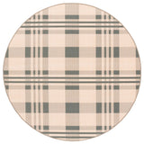 Safavieh Natural Fiber 6'-0" x 6'-0" Rug in Natural / Green