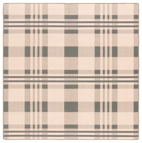 Safavieh Natural Fiber 6'-0" x 6'-0" Rug in Natural / Green