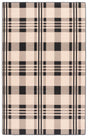 Safavieh Natural Fiber 4'-0" x 6'-0" Rug in Natural / Black