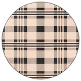 Safavieh Natural Fiber 6'-0" x 6'-0" Rug in Natural / Black