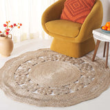 Safavieh Natural Fiber 5'-0" x 5'-0" Rug in Natural