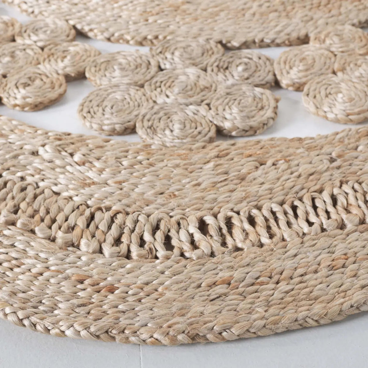 Safavieh Natural Fiber 5'-0" x 5'-0" Rug in Natural