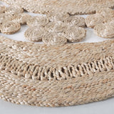 Safavieh Natural Fiber 5'-0" x 5'-0" Rug in Natural