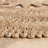 Safavieh Natural Fiber 5'-0" x 5'-0" Rug in Natural