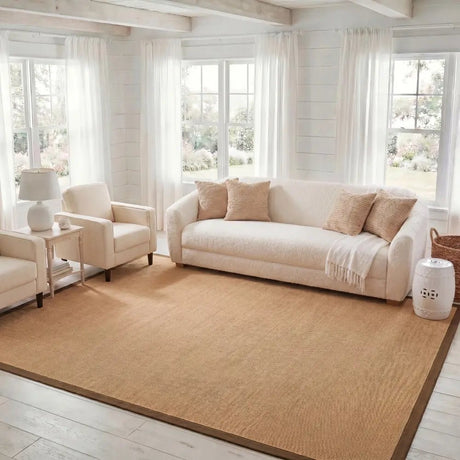 Safavieh Natural Fiber 8'-0" x 10'-0" Rug in Natural / Light Brown