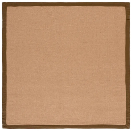 Safavieh Natural Fiber 6'-0" x 6'-0" Rug in Natural / Light Brown