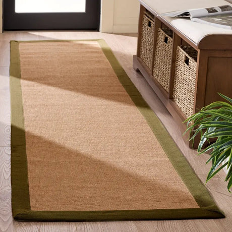 Safavieh Natural Fiber 2'-3" x 8'-0" Rug in Natural / Light Brown
