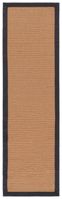 Safavieh Natural Fiber 2'-3" x 8'-0" Rug in Natural / Dark Grey