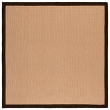 Safavieh Natural Fiber 6'-0" x 6'-0" Rug in Natural / Brown
