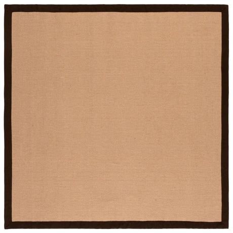 Safavieh Natural Fiber 6'-0" x 6'-0" Rug in Natural / Brown